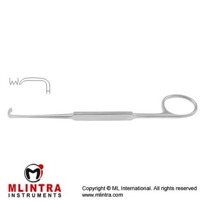 Meyerding Retractor Toothed Stainless Steel, 17.5 cm - 7" Blade Size 16 x 5 mm